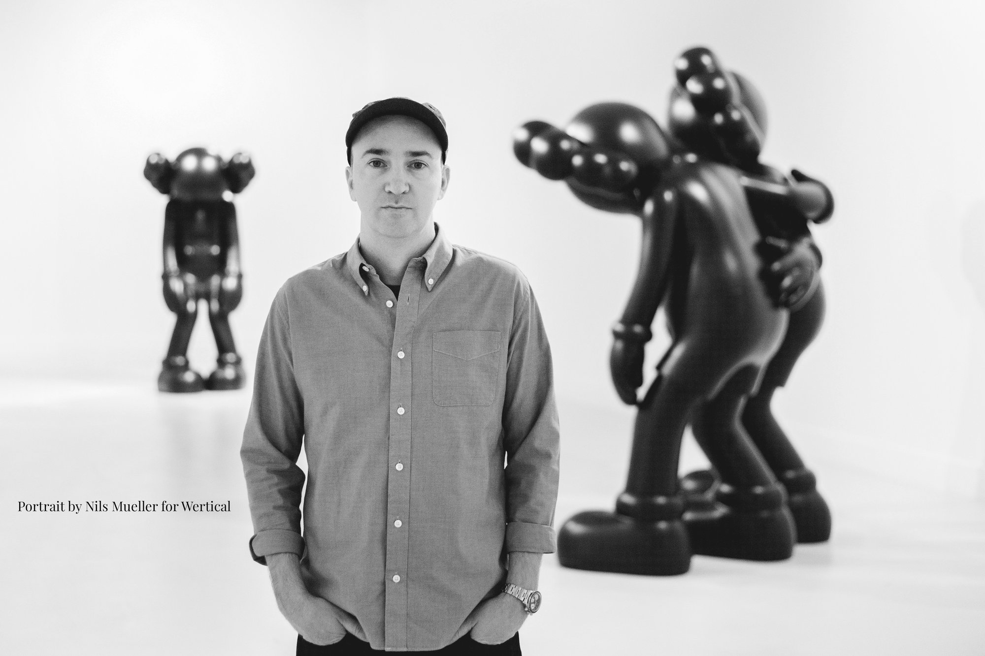 KAWS portrait by Nils Mueller for Wertical_with photographer name (1)