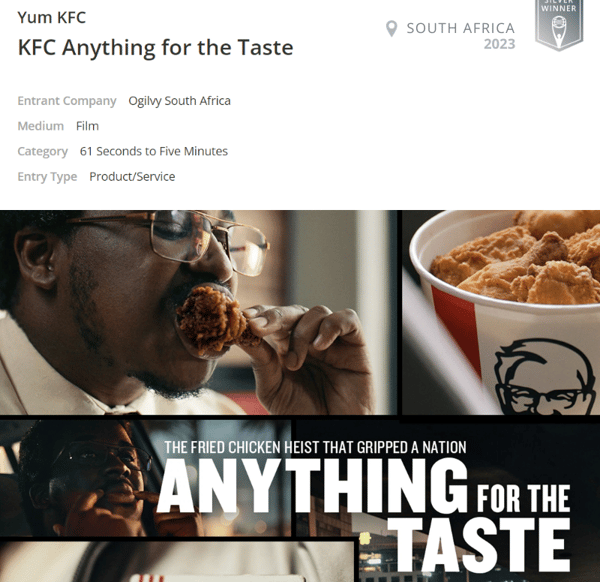 Anything For the Taste - KFC